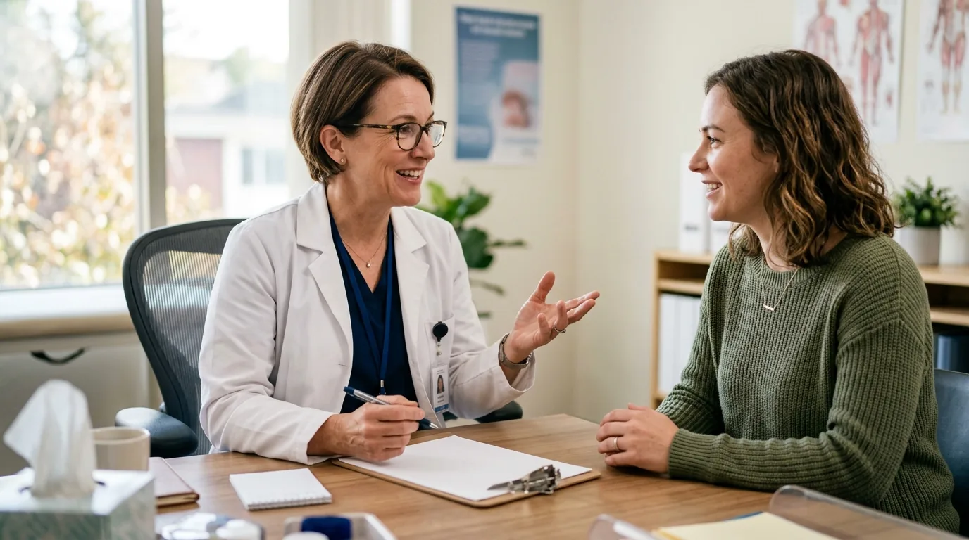 Enhance.work - Blog - how much money do you need to start a med spa - licensed provider in a consultation with a new patient