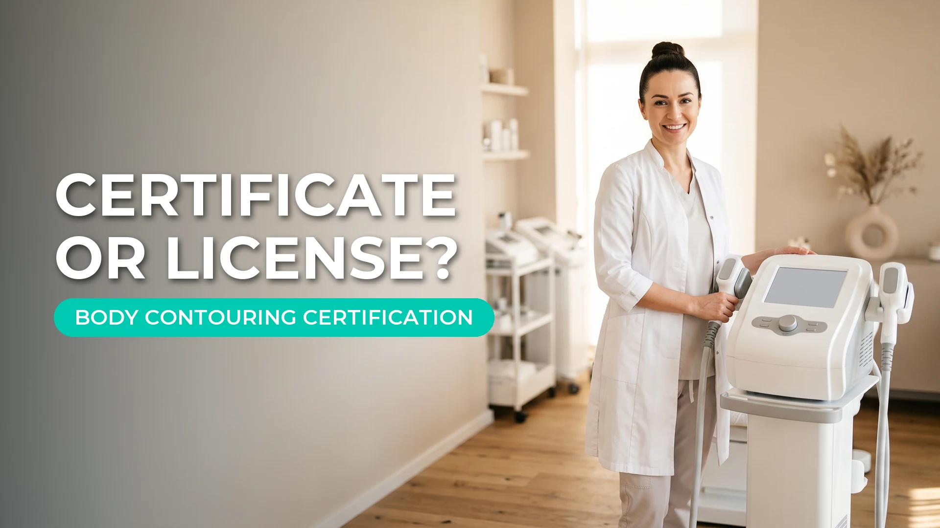 Body Contouring Certification: Which Devices Need a License and Which Courses Pay Off
