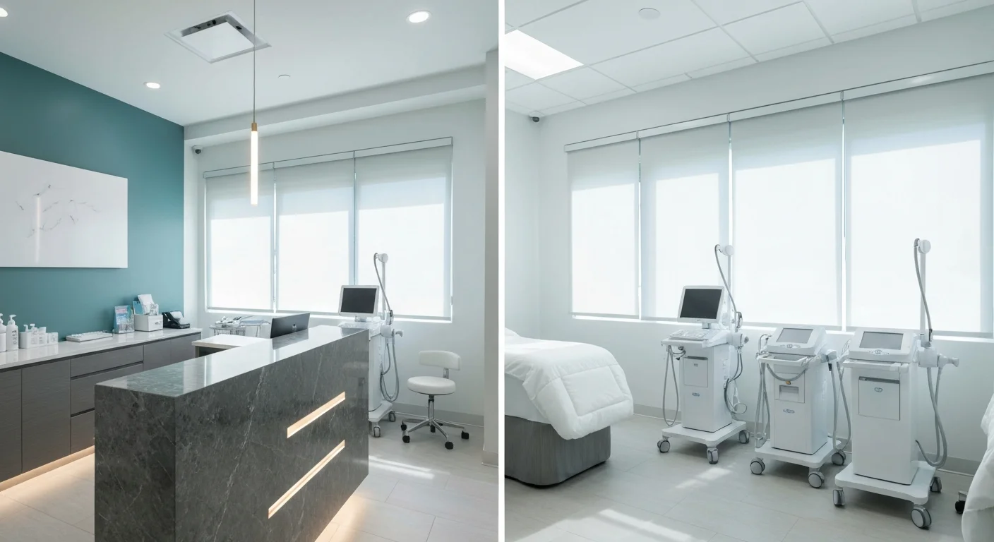 Enhance.work - Blog - How to Become a Nurse Injector Florida - Modern medical aesthetics clinic interior in South Florida